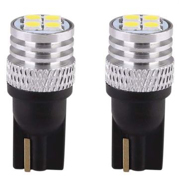 RJ LED Replacement Bulbs 194/168 Canbus DC12V Premium Reliable Plug-N-Play White