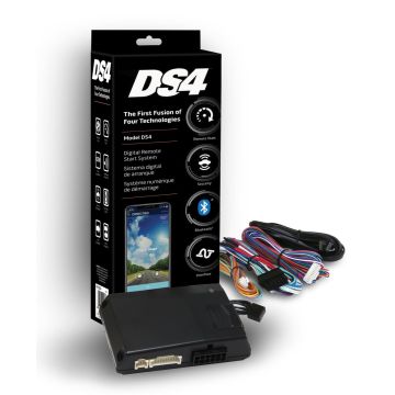 Directed DS4 Low Current Remote Start System with Bluetooth, Harnesses & Temp Sensor