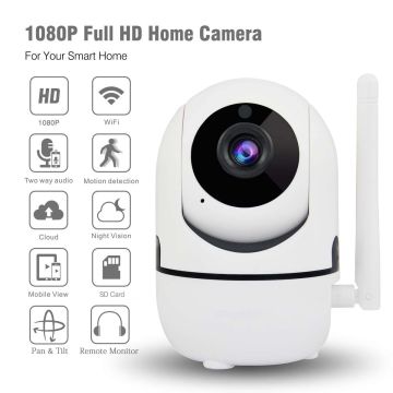 RJ 1080P Wireless IP Security Indoor Dome Camera CCTV