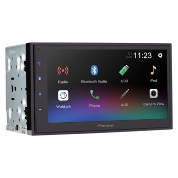 Pioneer DMH-342EX 6.8" Touchscreen,Bluetooth,Back-up Camera Ready, Amazon Alexa