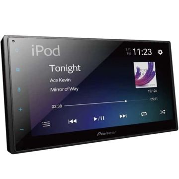Pioneer 6.8"- Capacitive Touchscreen Amazon Alexa when Paired Vozsis App Bluetooth Back-up Camera Ready Digital Media Receiver
