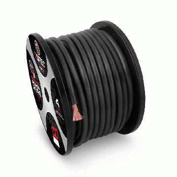 One Foot of T-Spec 1-0 AWG 50 FT RED OFC POWER WIRE - v8GT SERIES (1/50)V8GT10RD50)